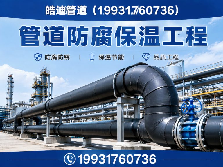 沧州高新技术产业开发区管道防腐保温工程展示图